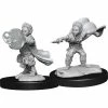 NECA Pathfinder: Deep Cuts Unpainted Miniatures - Halfling Male Wizard Role-playing Miniatures