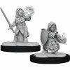NECA Role-playing Miniatures Pathfinder: Deep Cuts Unpainted Miniatures - Halfling Female Cleric