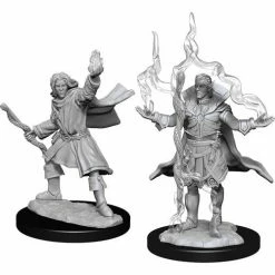 WizKids Role-playing Miniatures Pathfinder: Deep Cuts Unpainted Miniatures - Elf Male Sorcerer