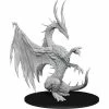 WizKids Role-playing Miniatures Pathfinder: Deep Cuts Unpainted Miniatures - Blue Dragon