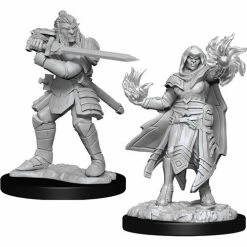 WizKids Nolzur's Marvelous Unpainted Miniatures - Hobgoblin Fighter & Hobgoblin Wizard