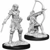 WizKids Pathfinder: Deep Cuts Unpainted Miniatures - Human Female Fighter (90326)