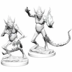 WizKids Nolzur's Marvelous Unpainted Miniatures - Barbed Devils Role-playing Miniatures