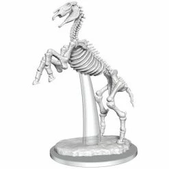 WizKids Pathfinder: Deep Cuts Unpainted Miniatures - Skeletal Horse Role-playing Miniatures