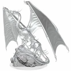 WizKids Nolzur's Marvelous Unpainted Miniatures - Young Emerald Dragon Role-playing Miniatures