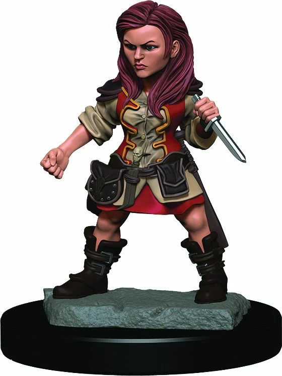 WizKids Icons Of The Realms: Premium Figures - Halfling Female Rogue 3 WizKids Icons Of The Realms: Premium Figures - Halfling Female Rogue