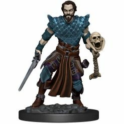 WizKids Icons Of The Realms: Premium Figures - Human Warlock Male Role-playing Miniatures