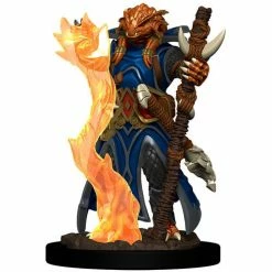 WizKids Icons Of The Realms: Premium Figures - Dragonborn Sorcerer Female Role-playing Miniatures