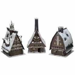 WizKids Role-playing Miniatures Icons Of The Realms: Rime Of The Frostmaiden - Ten Towns Papercraft Set