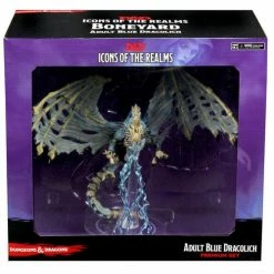 WizKids Icons Of The Realms: Boneyard - Blue Dracolich