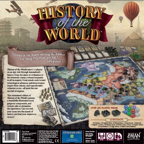 Z-Man Games History Of The World Board Games 4 Z-Man Games History Of The World Board Games
